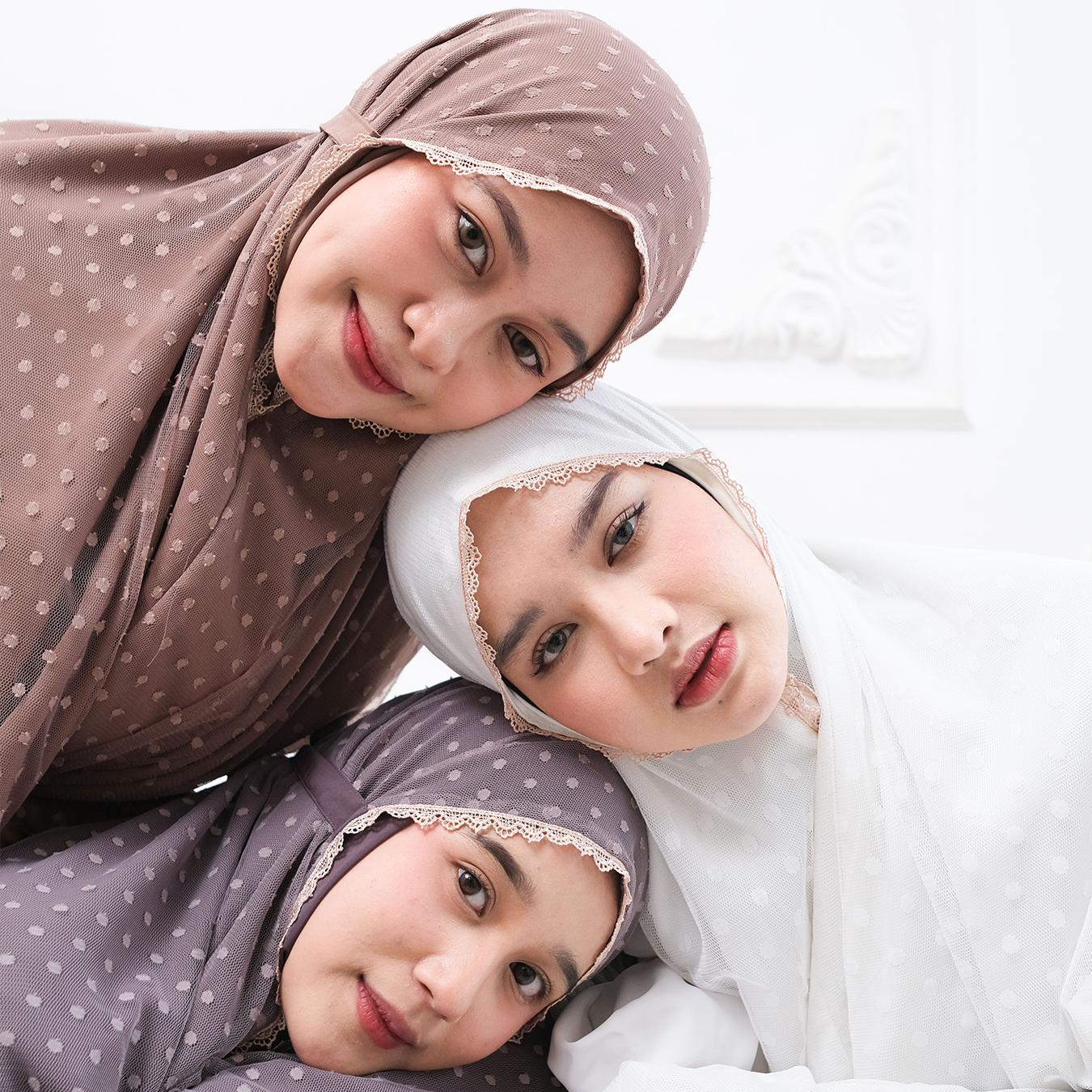 Zayra Hijab | Marzia - Mukena Tulle Dot Dewasa Jumbo Prayer Set Alat Solat Terbaru