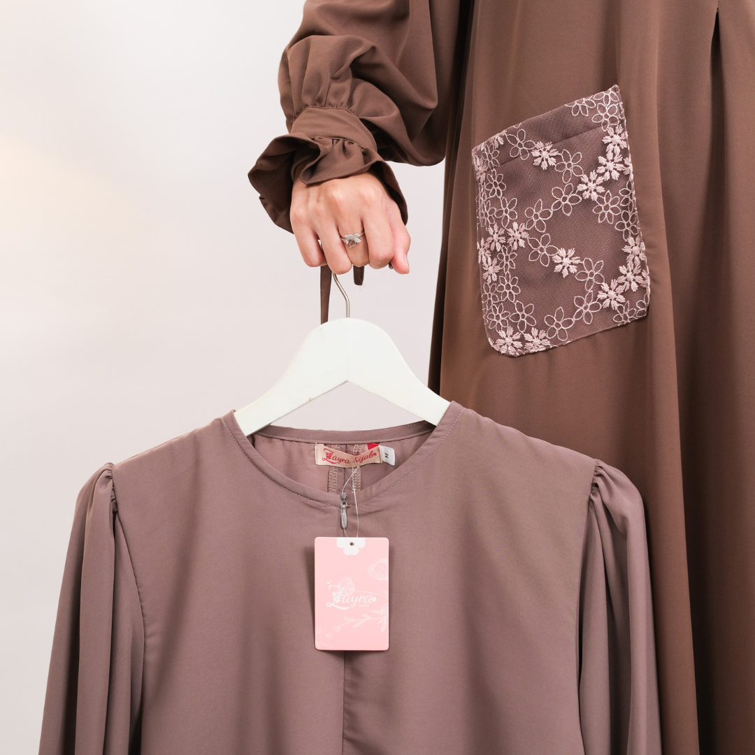 ZAYRA HIJAB | JAMEELA | Gamis Wanita Daily Syari Simpel Premium Lebaran Jumbo Elegan Terbaru 2026