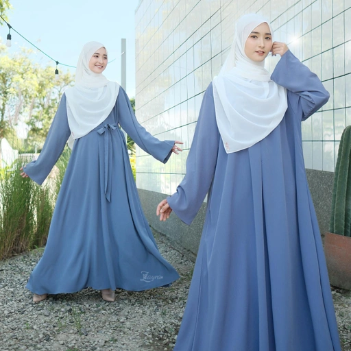 Image of Dayle Abaya By Zayra Hijab Lembut Mewah