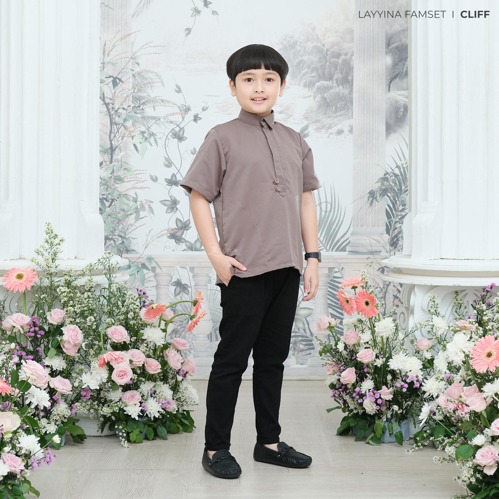 Zayra Hijab - Layyina Eid Series - Koko Anak Lengan Pendek Premium