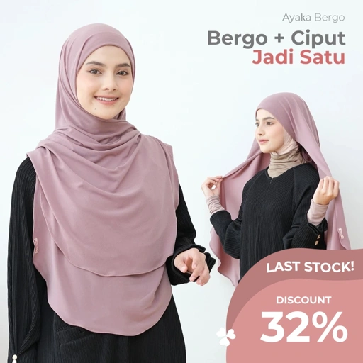 Image of ZAYRA HIJAB | BERGO AYANA AYA AYAKA | Khimar Bergo Instan Daily Jersey Premium
