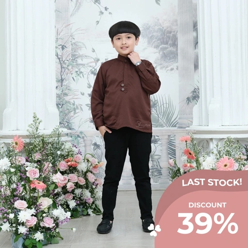 Image of Zayra Hijab - Layyina Eid Series - Koko Anak Lengan Panjang Premium