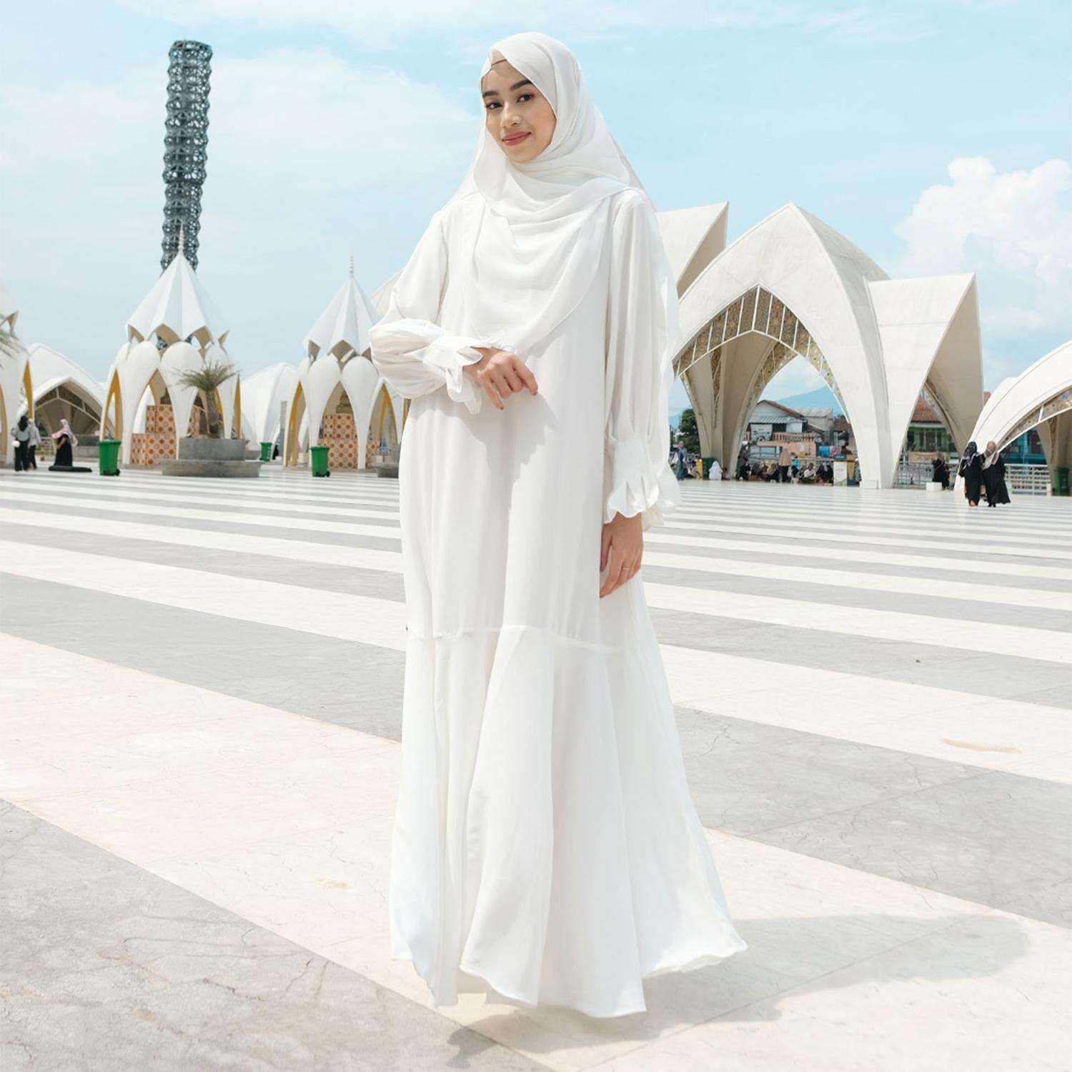 Zayra Hijab | Maryam Dress - Gamis Wanita Daily Syari Simpel Premium Jumbo Mewah Elegan Terbaru 2025