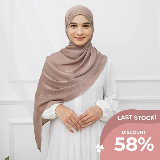 Image of ZAYRA HIJAB | ELIZA | Pashmina Silk Syari 200x70 Shawl Premium