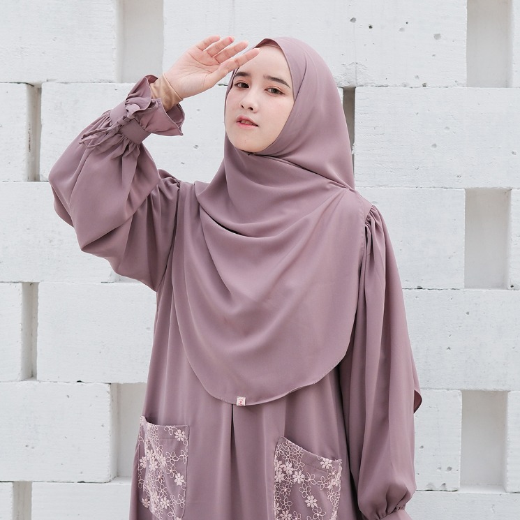 ZAYRA HIJAB | SHAWL | Khimar Shawl Hijab Pashmina Oval