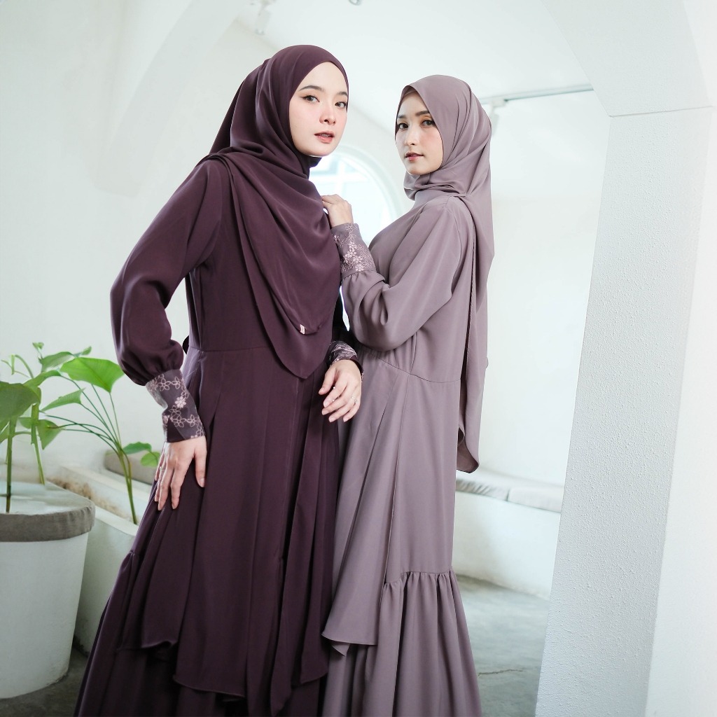 ZAYRA HIJAB | SHAWL | Khimar Shawl Hijab Pashmina Oval