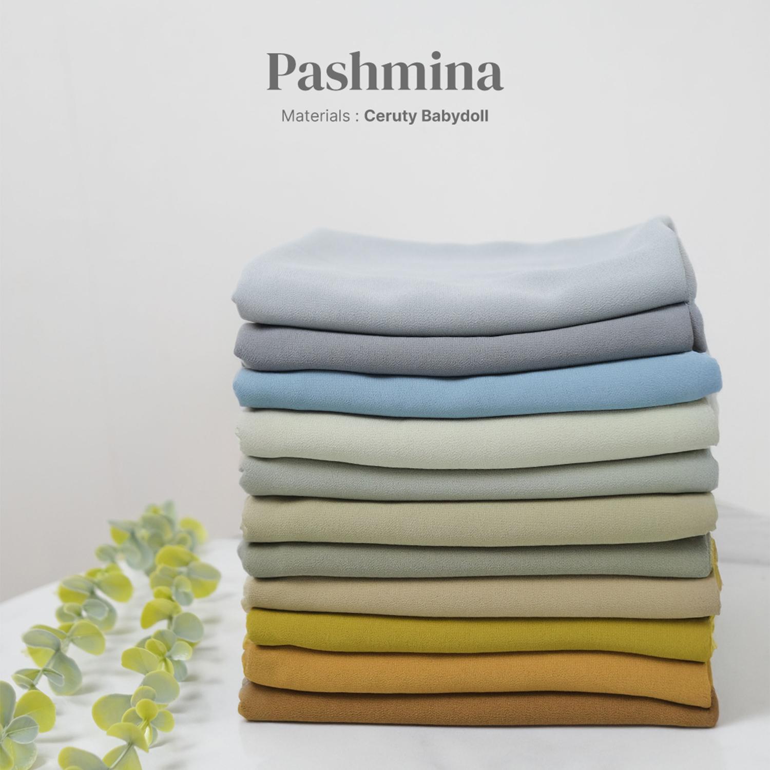 ZAYRA HIJAB | Pashmina Syari 200x70 Premium Ceruti Babydoll