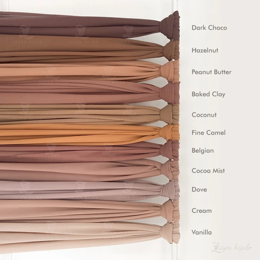 Image of ZAYRA HIJAB | Pashmina Syari 200x70 Premium Ceruti Babydoll