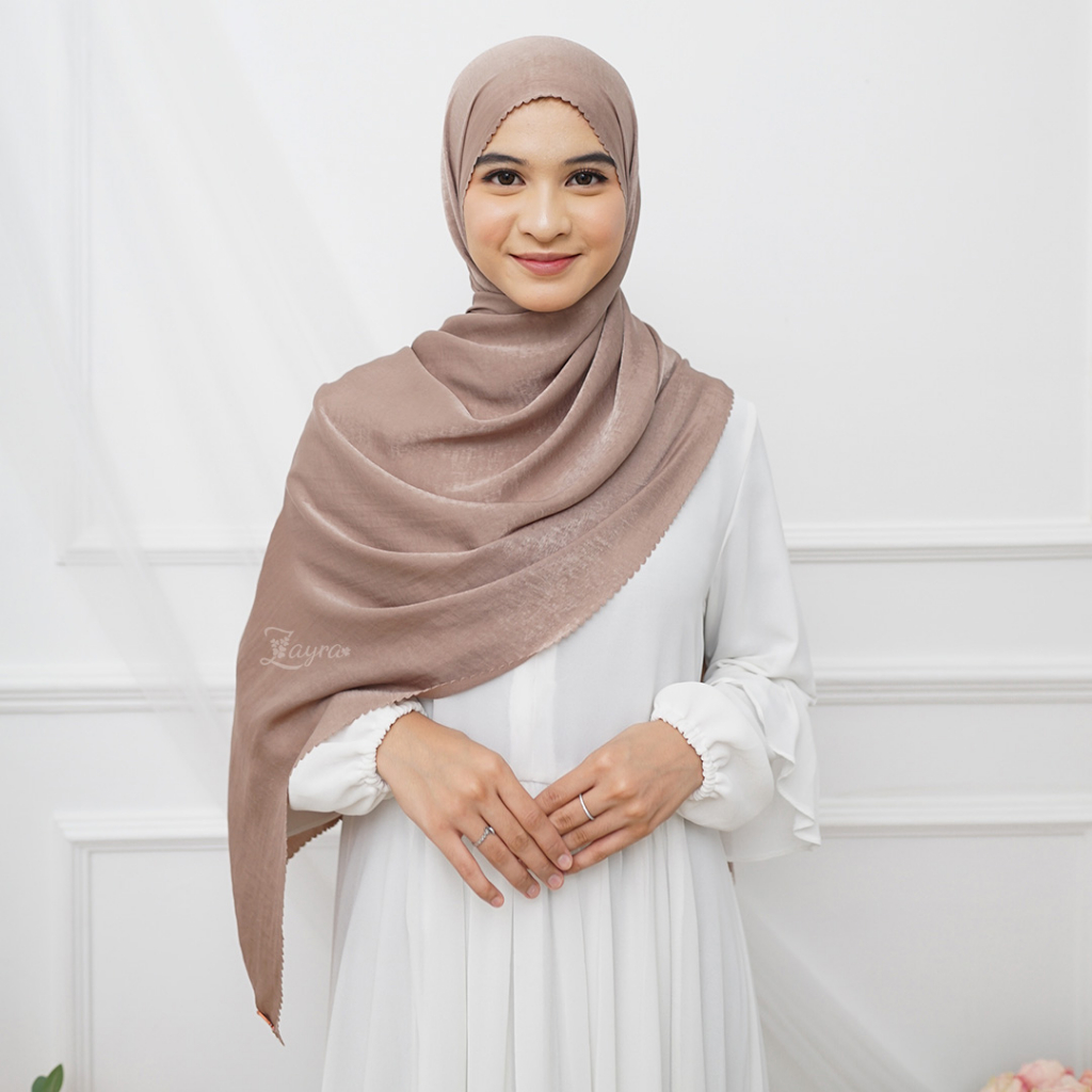ZAYRA HIJAB | ELIZA | Pashmina Silk Syari 200x70 Shawl Premium