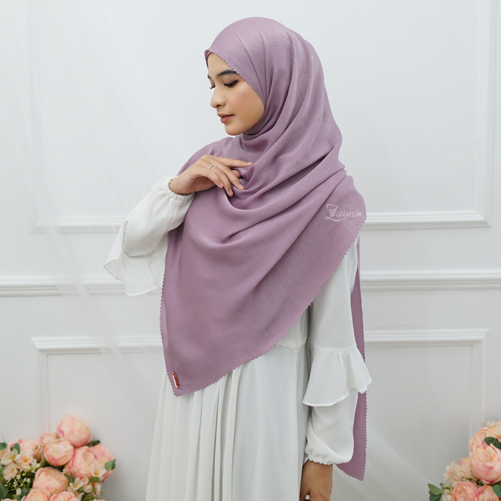 ZAYRA HIJAB | ELIZA | Pashmina Silk Syari 200x70 Shawl Premium
