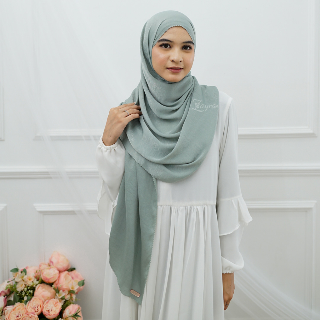 ZAYRA HIJAB | ELIZA | Pashmina Silk Syari 200x70 Shawl Premium