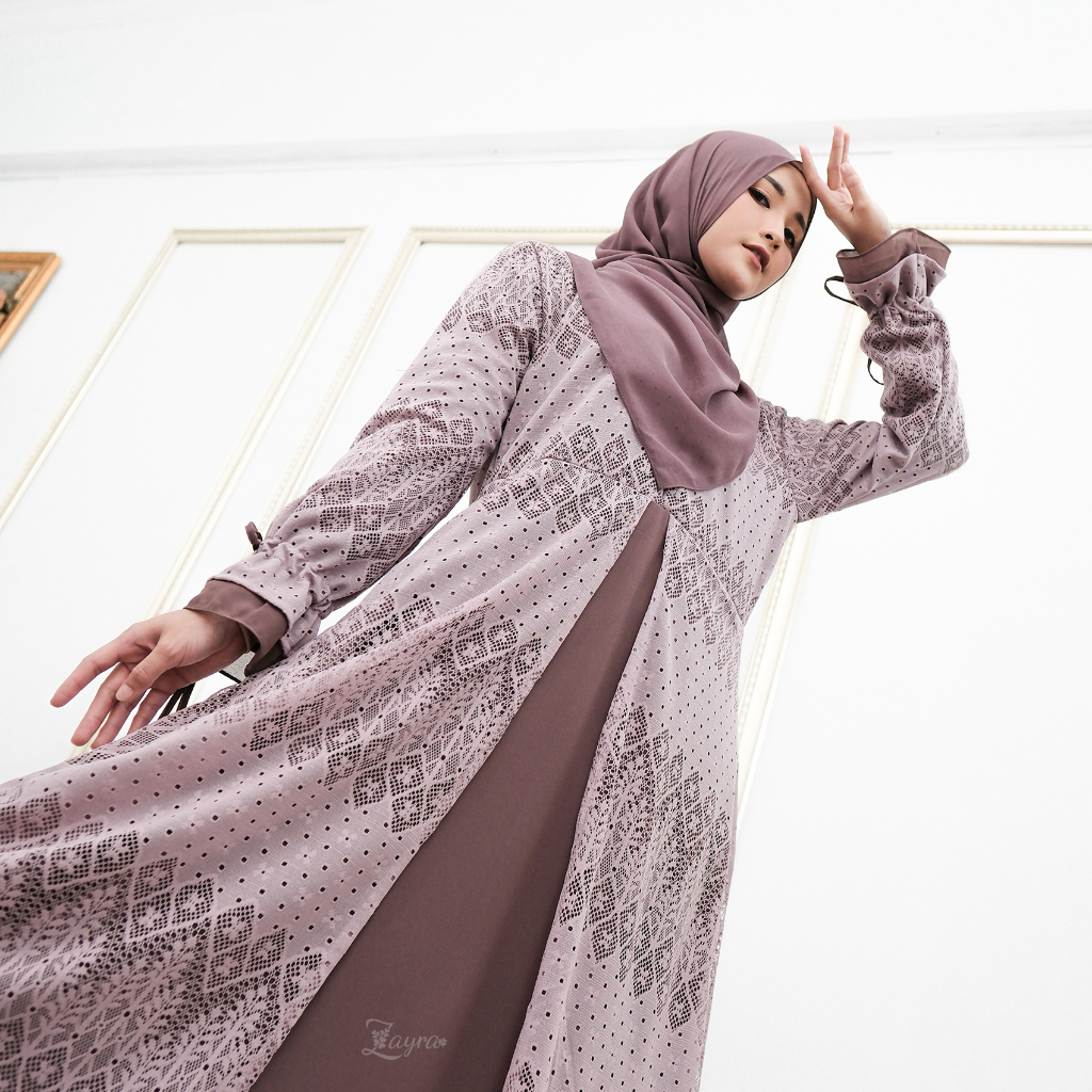 Zayra Hijab | Amyra Dress - Gamis Mewah