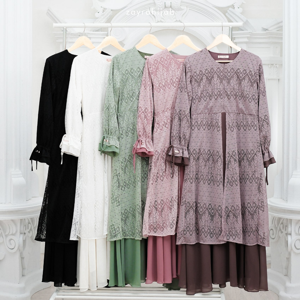 Zayra Hijab | Amyra Dress - Gamis Mewah