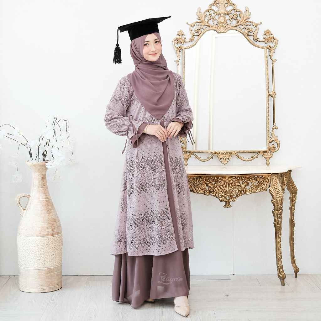 Zayra Hijab | Amyra Dress - Gamis Mewah
