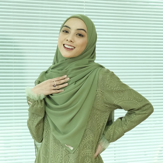 ZAYRA HIJAB | HIJAB SQUARE | Segi empat Syari 130x130 Ceruti Babydoll Premium