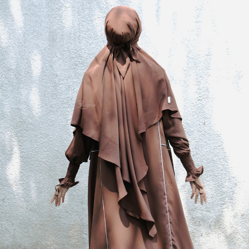 Zayra Hijab | French Khimar Mecca Medina | French Khimar Instan Dewasa Daily Jersey Premium