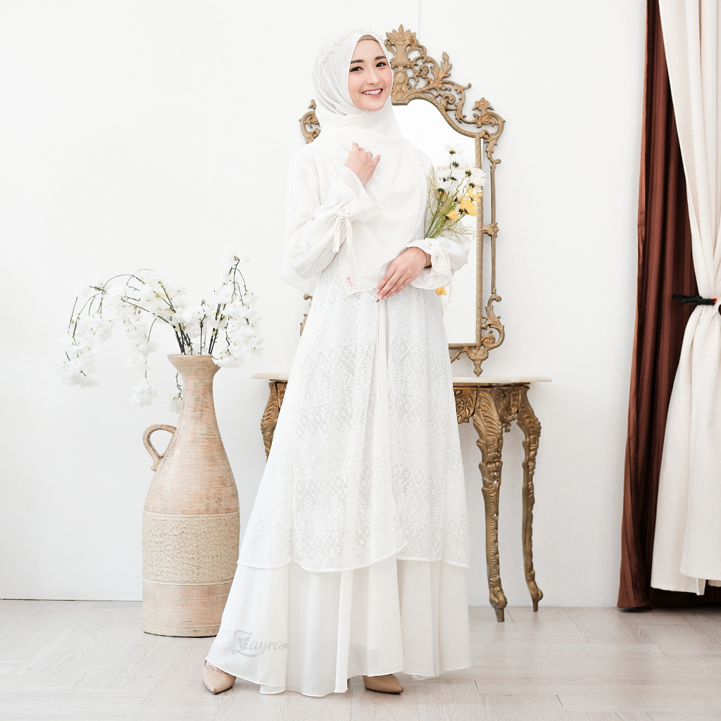 Zayra Hijab | Amyra Dress - Gamis Mewah
