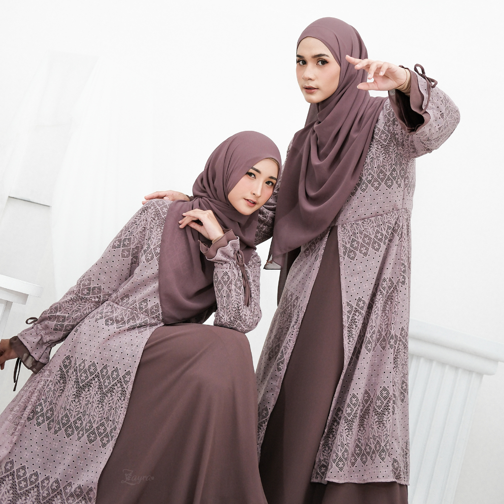 Zayra Hijab | Amyra Dress - Gamis Mewah