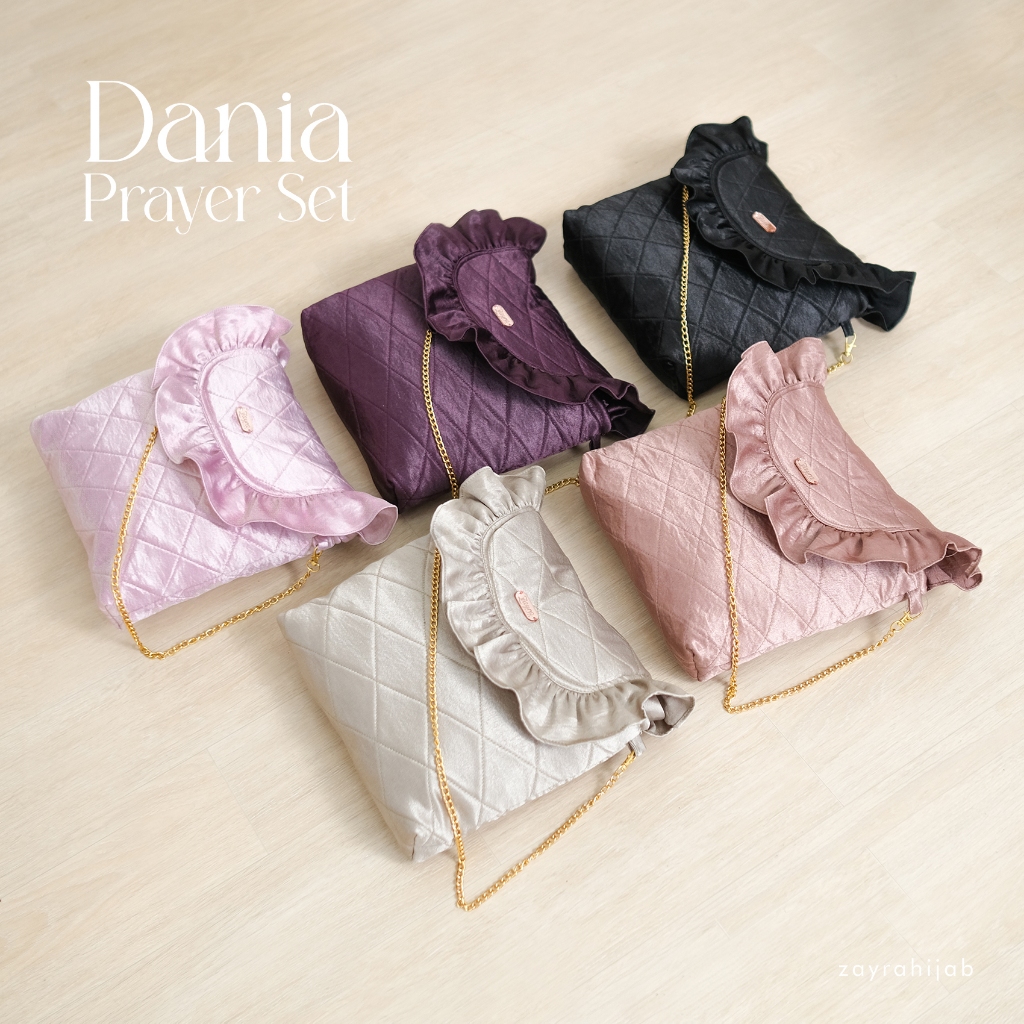 ZAYRA HIJAB | DANIA | Mukena Dewasa Jumbo Prayer Set Terbaru 2025