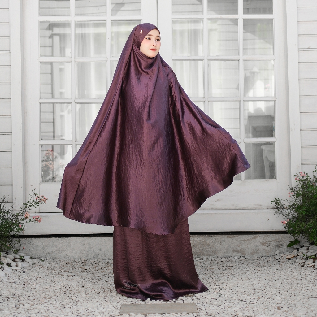 ZAYRA HIJAB | DANIA | Mukena Dewasa Jumbo Prayer Set Terbaru 2025
