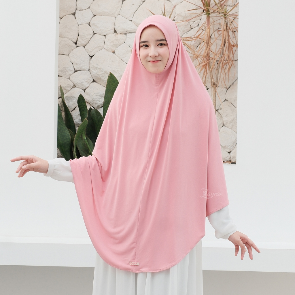 ZAYRA HIJAB | RUMI JUMBO | Khimar Bergo Instan Daily Syari Jersey Premium