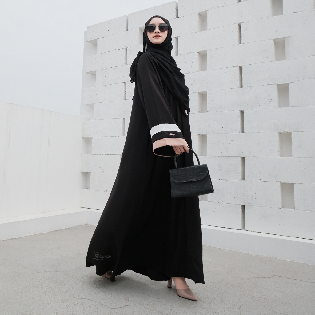 ZAYRA HIJAB | SHANUM ABAYA | Gamis Wanita / Ukhti Set Hijab Daily Syari Simpel Premium Lebaran Jumbo Mewah Elegan Terbaru 2025
