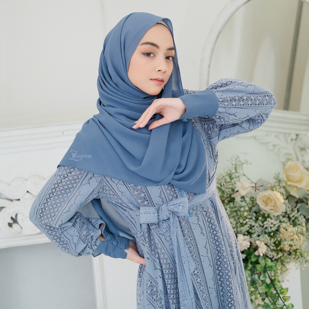ZAYRA HIJAB | Pashmina Syari 200x70 Premium Ceruti Babydoll