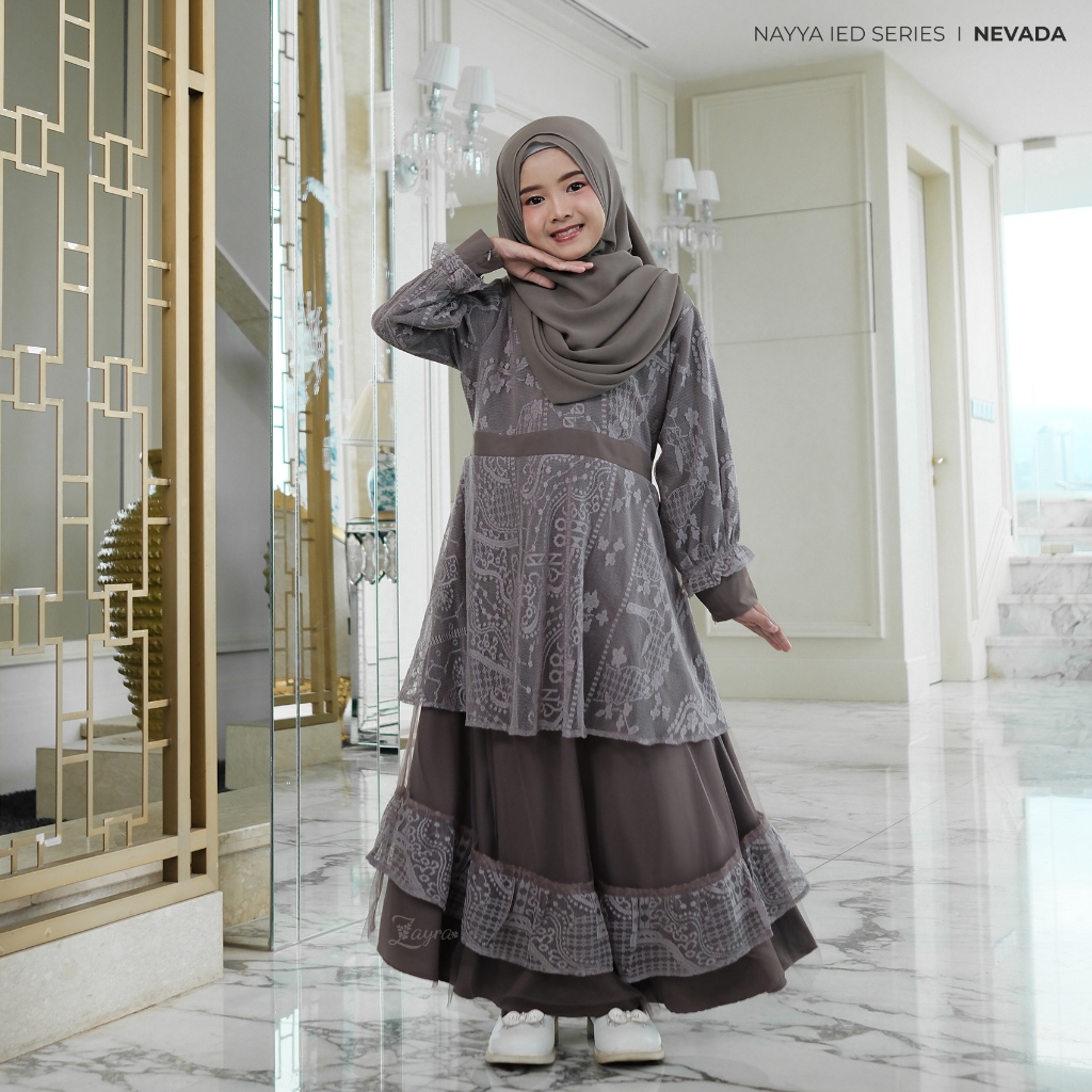Zayra Hijab - Nayya Eid Series - Gamis Anak A
