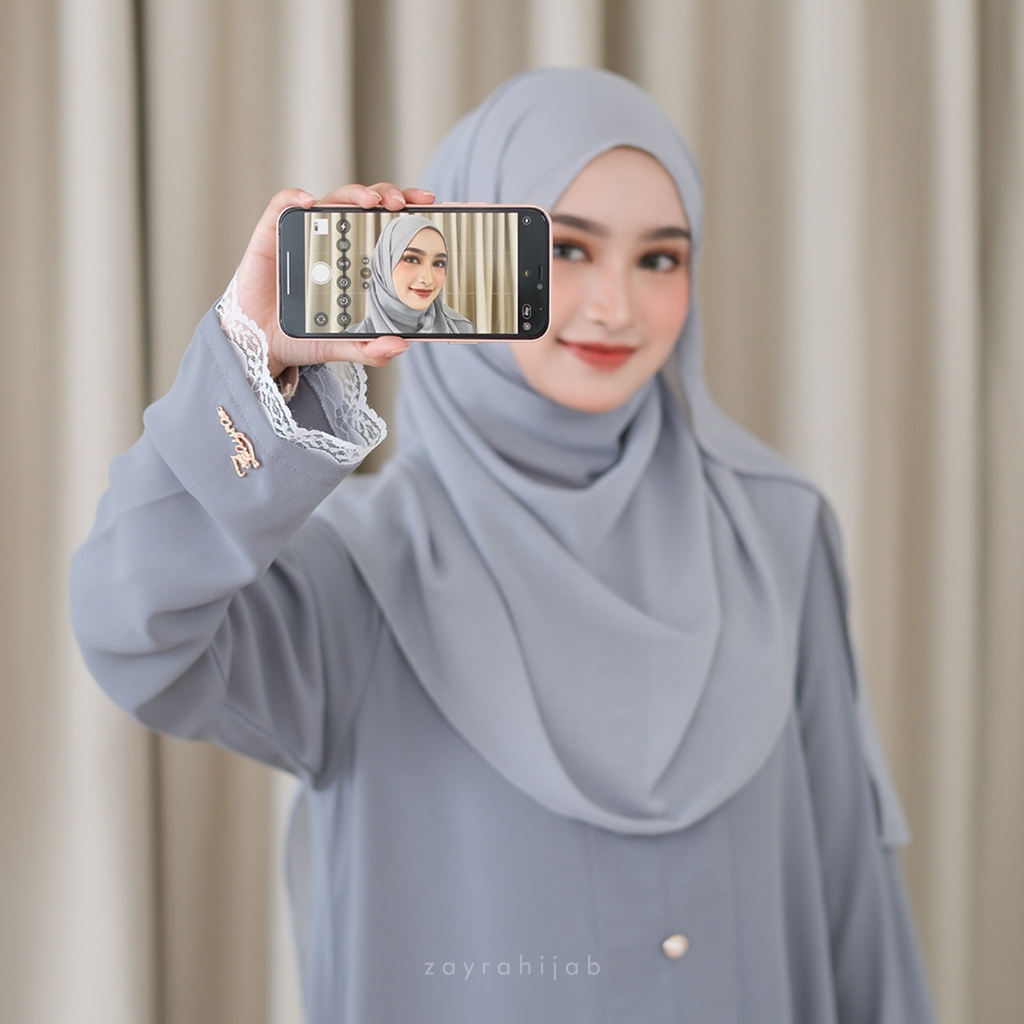 ZAYRA HIJAB | DHIA - Set Kurung Malaysia - Setelan Lebaran Wanita Malay Melayu Hijab Terbaru 2025