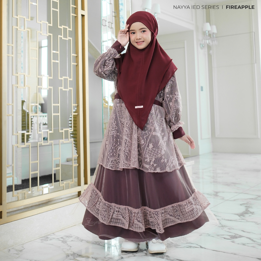 Zayra Hijab - Nayya Eid Series - Gamis Anak A