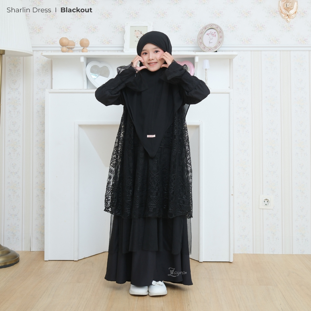 Zayra Hijab | Sharlin Mom & Kids - Gamis Anak Ibu Perempuan 0-12 Tahun Terbaru Couple Premium 2025