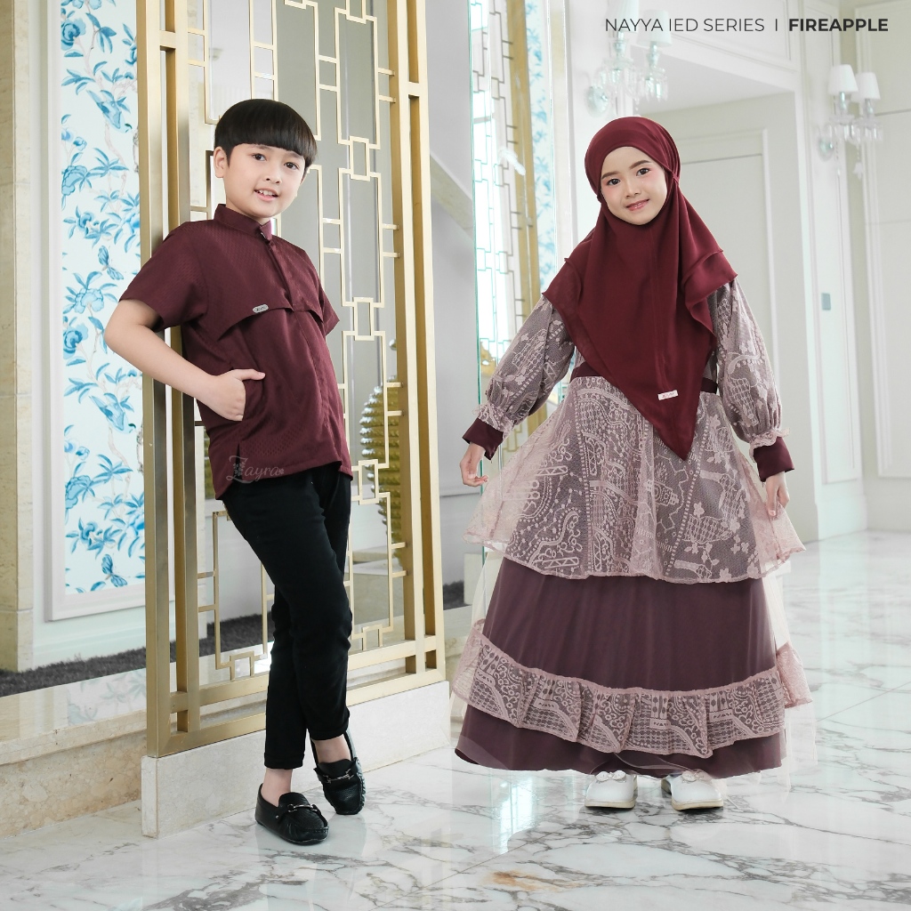 Zayra Hijab - Nayya Eid Series - Gamis Anak A