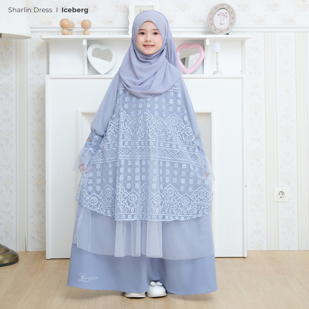 Zayra Hijab | Sharlin Mom & Kids - Gamis Anak Ibu Perempuan 0-12 Tahun Terbaru Couple Premium 2025