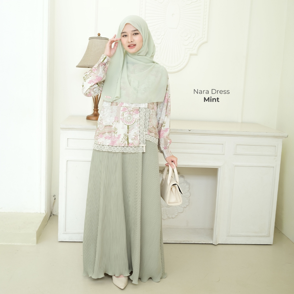Zayra Hijab | Nara - Dress Gamis Wanita Muslimah