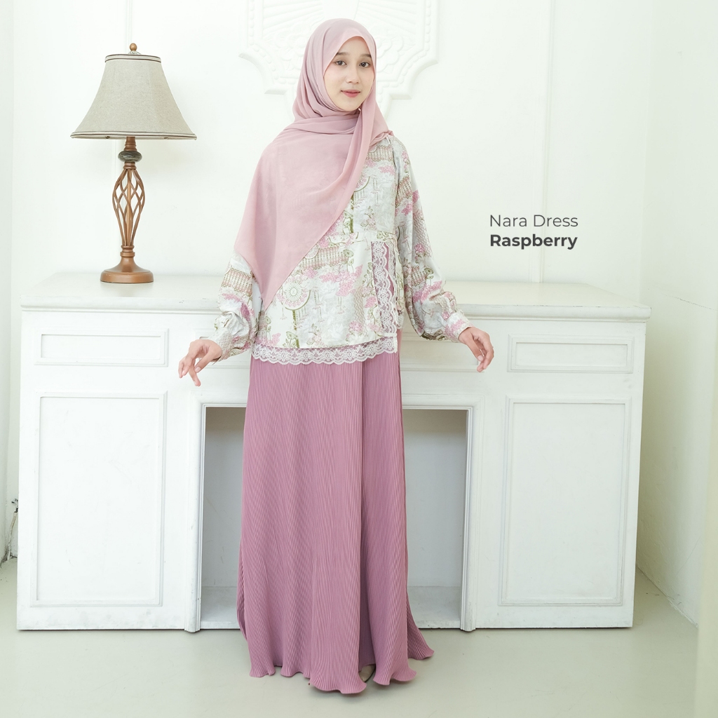 Zayra Hijab | Nara - Dress Gamis Wanita Muslimah