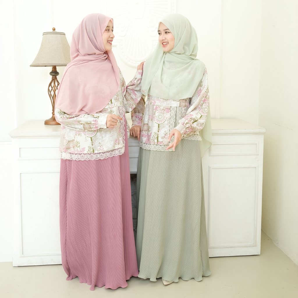 Zayra Hijab | Nara - Dress Gamis Wanita Muslimah