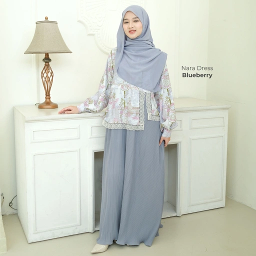 Image of Zayra Hijab | Nara - Dress Gamis Wanita Muslimah