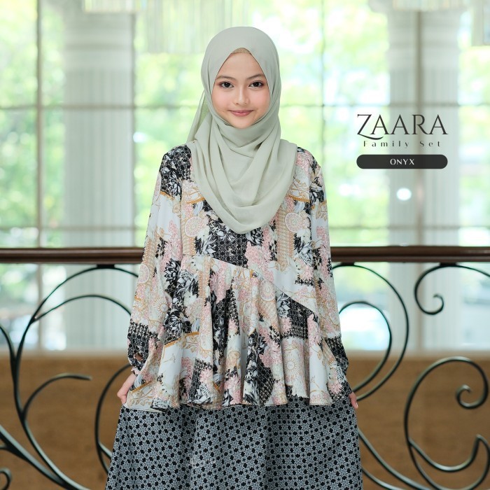 ZAYRA HIJAB | KHIMAR ANAK INSTANT ZAARA| Khimar Syari Ceruti 2 layer Babydoll Premium