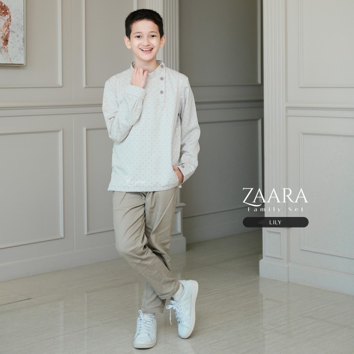 ZAYRA HIJAB | KOKO ANAK ZAARA FAMILY SET | Koko Anak Laki - Laki Lengan Panjang Pendek 0-12 Tahun Terbaru 2025 Premium
