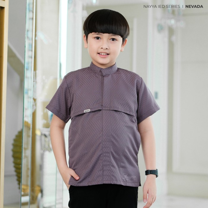 Zayra Hijab - Nayya Eid Series - Koko Anak Lengan Pendek Premium