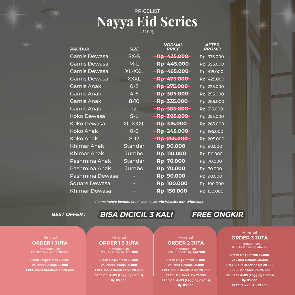 Zayra Hijab - Nayya Eid Series - Koko Anak Lengan Pendek Premium