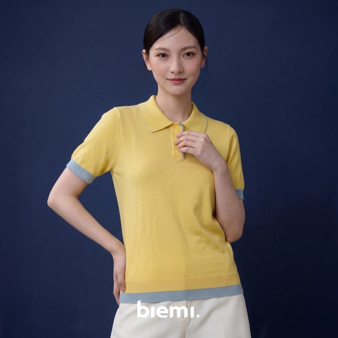 Aureli Polo in Yellow