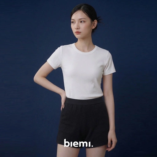 Image of Valenci Hotpants - Celana Knitting Wanita 