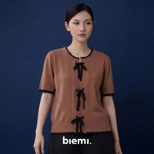 Image of  Sweet Ribbon  Sweater Rajut 