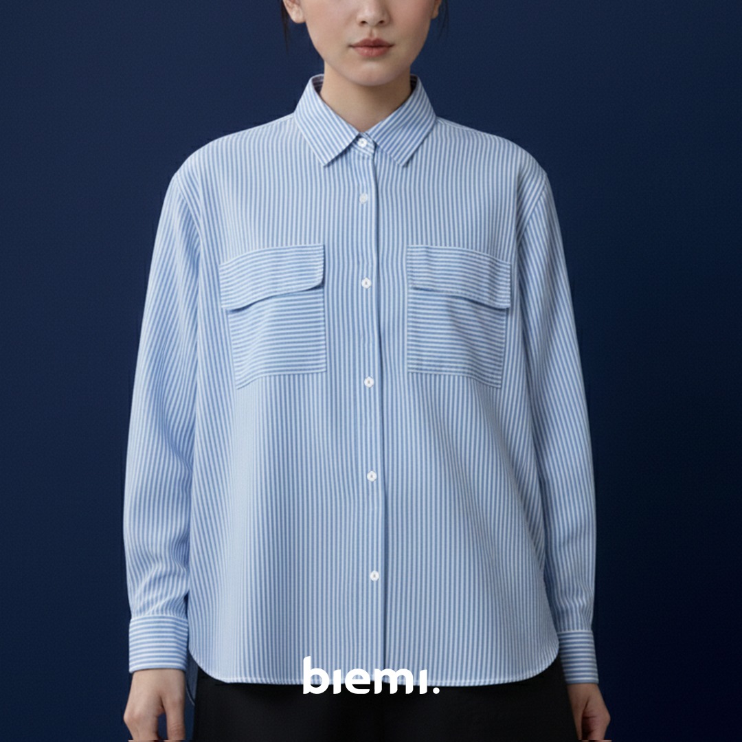 Nadine Oversized Stripped Shirt