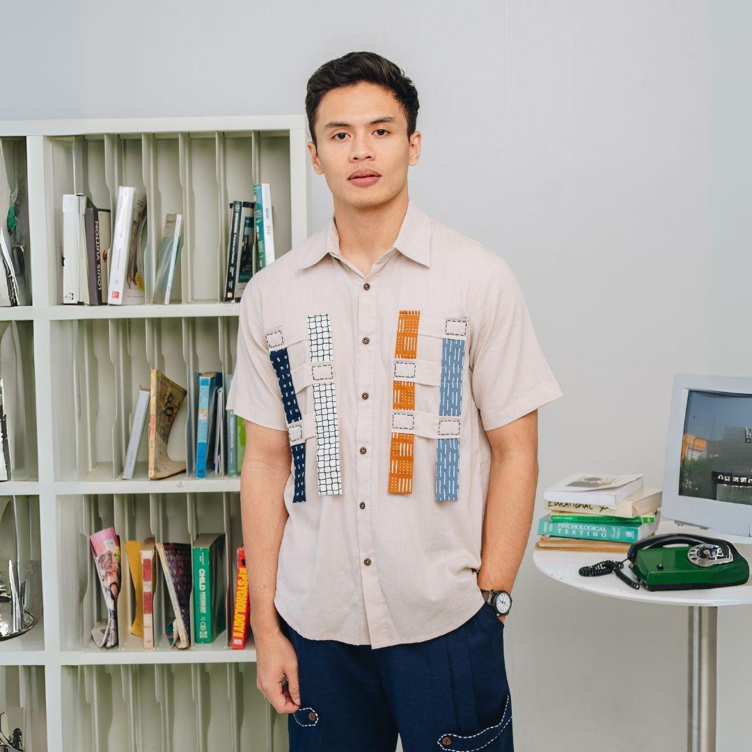 NEU MEN Kemeja Pria Wiyata Shirt Kemeja Pria Bahan Premium