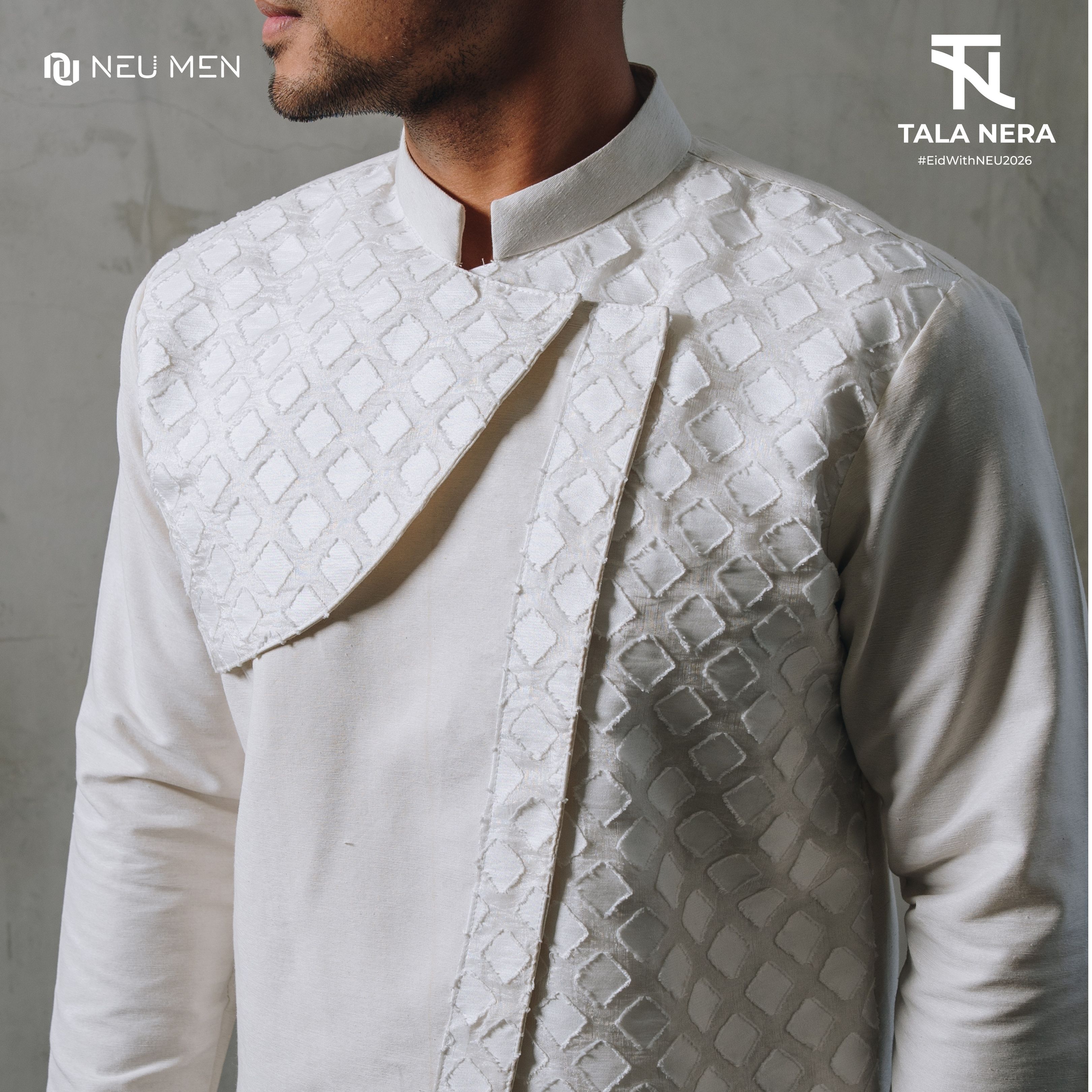 NEU MEN Kemeja Pria Satra Shirt Kemeja Lengan Panjang Pria Premium