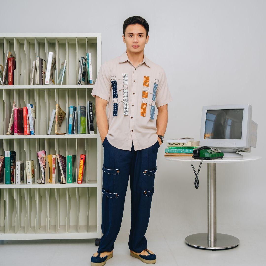 NEU MEN Kemeja Pria Wiyata Shirt Kemeja Pria Bahan Premium