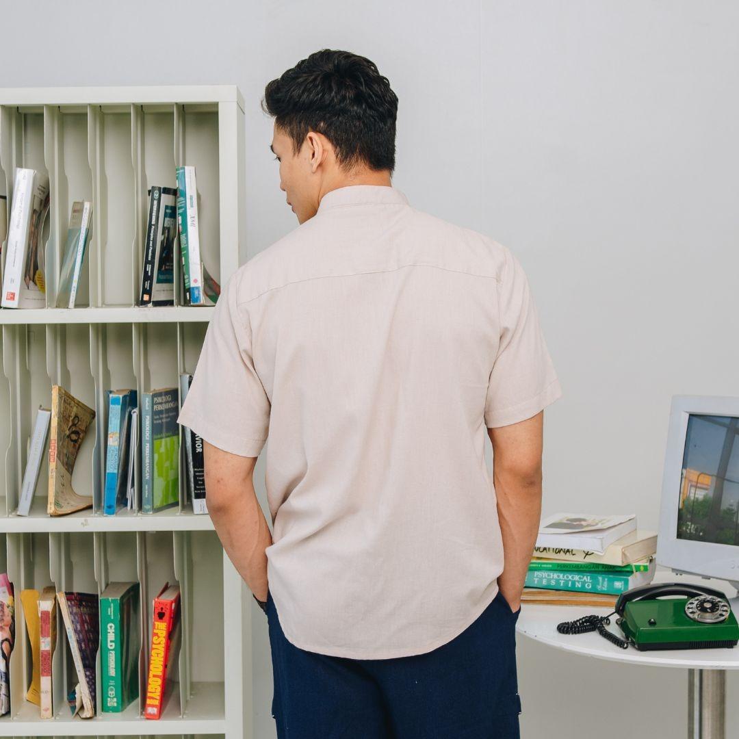 NEU MEN Kemeja Pria Wiyata Shirt Kemeja Pria Bahan Premium