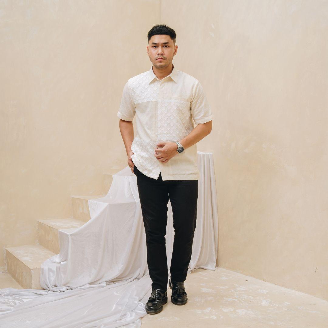 NEU MEN Kemeja Pria Aksha Shirt